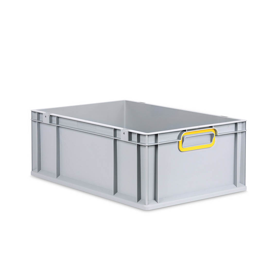 Eurobox NextGen 2.0 - Griffe geschlossen - Gelb - 600 x 400 x 220 mm
