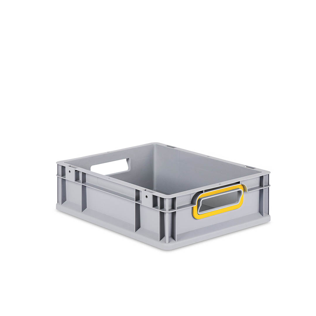 Eurobox NextGen 2.0 - Griffe offen - Gelb - 400 x 300 x 120 mm