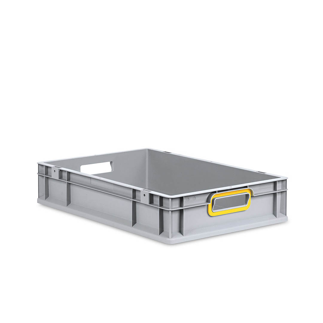 Eurobox NextGen 2.0 - Griffe offen - Gelb - 600 x 400 x 120 mm