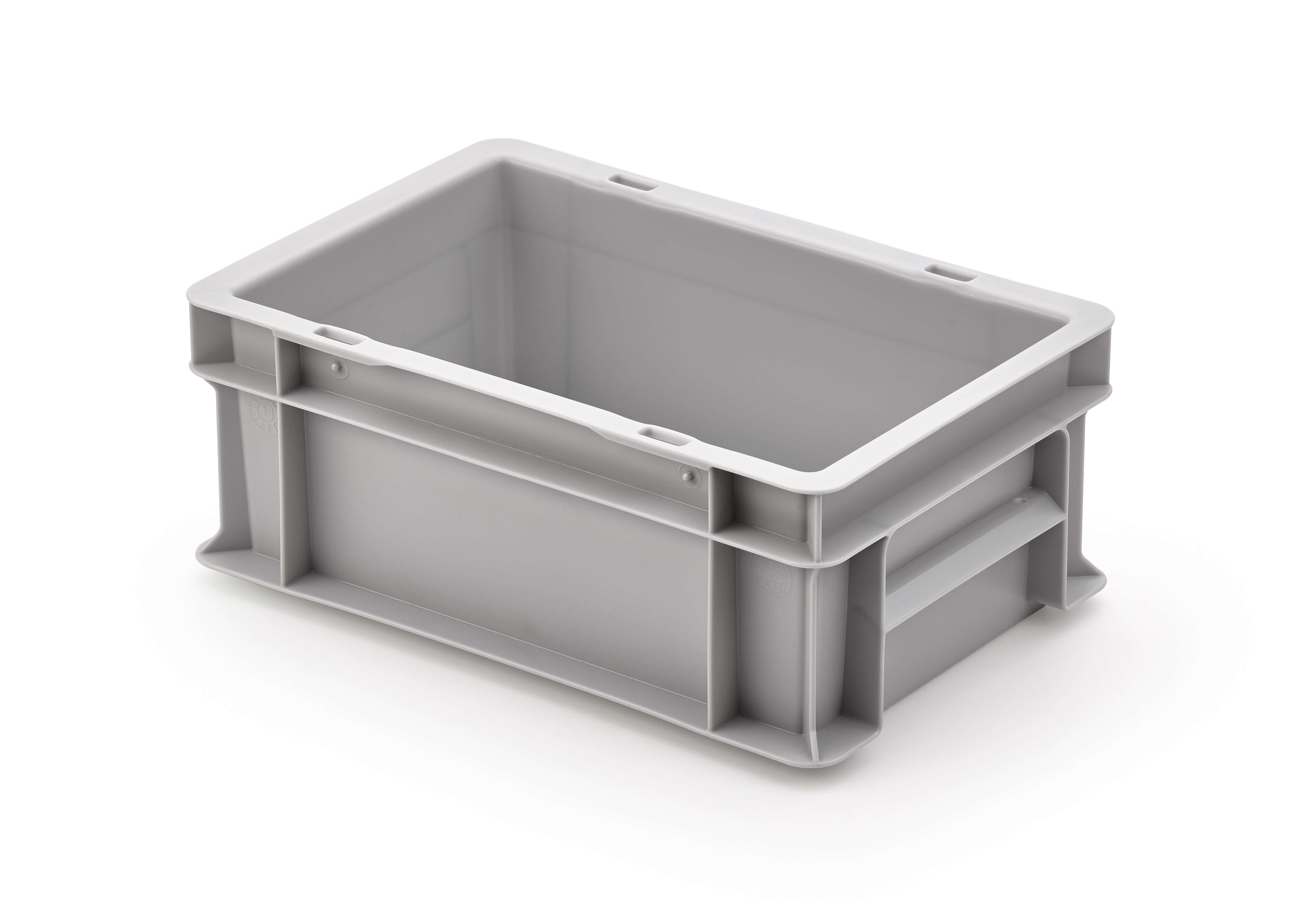 Eurobehälter UNISTA mit geschlossenen Griffen 32-120  - grau