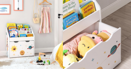 Kinderzimmer einrichten: Kreative Aufbewahrungsideen für mehr Ordnung und Spaß