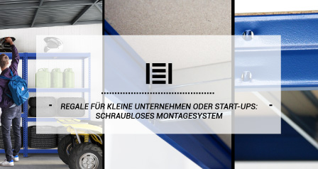 Regale für kleine Unternehmen oder Start-ups