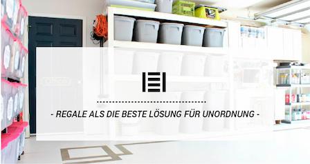 Regale als die beste Lösung für Unordnung in Lagerhallen und Kellern
